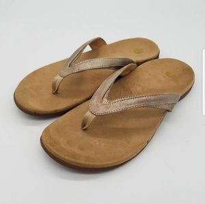 Revitalign flip flop sandals, Heron